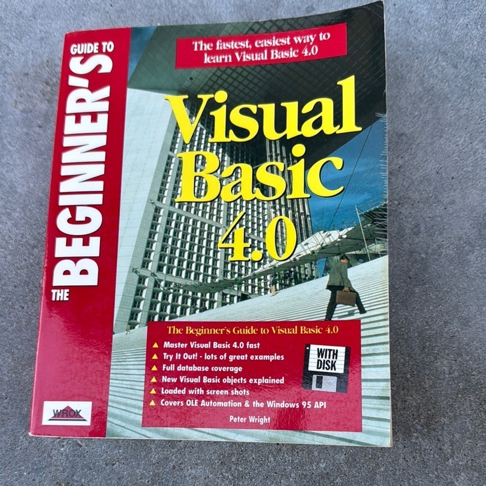 Visual Basic 4.0 Beginner's Guide Book